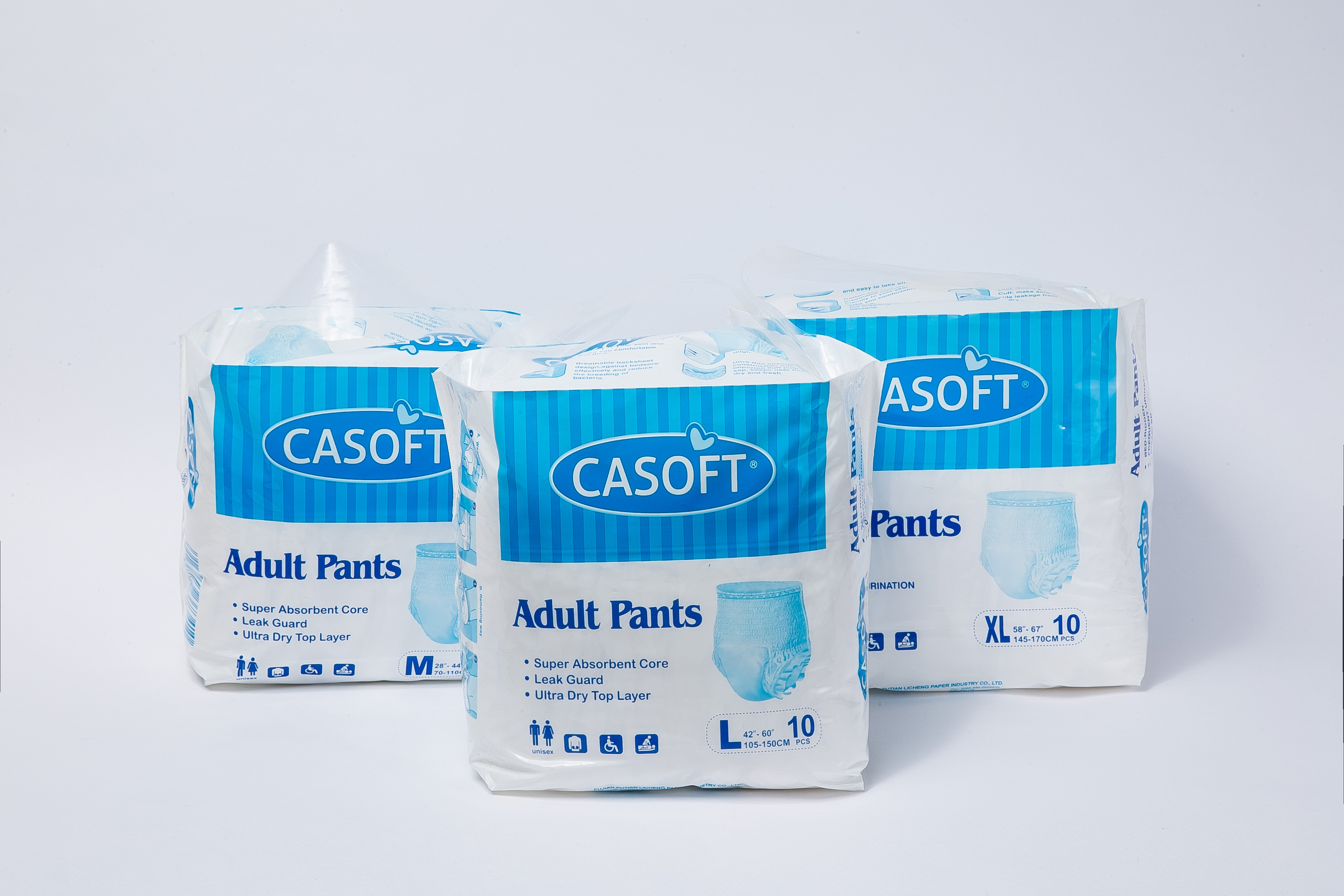 Pañal adulto de pulpa de pelusa OEM para ropa interior