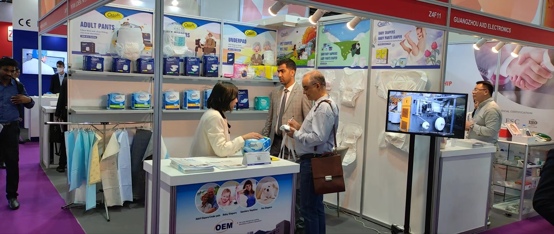 exhibici&oacute;n de pa&ntilde;ales casoft