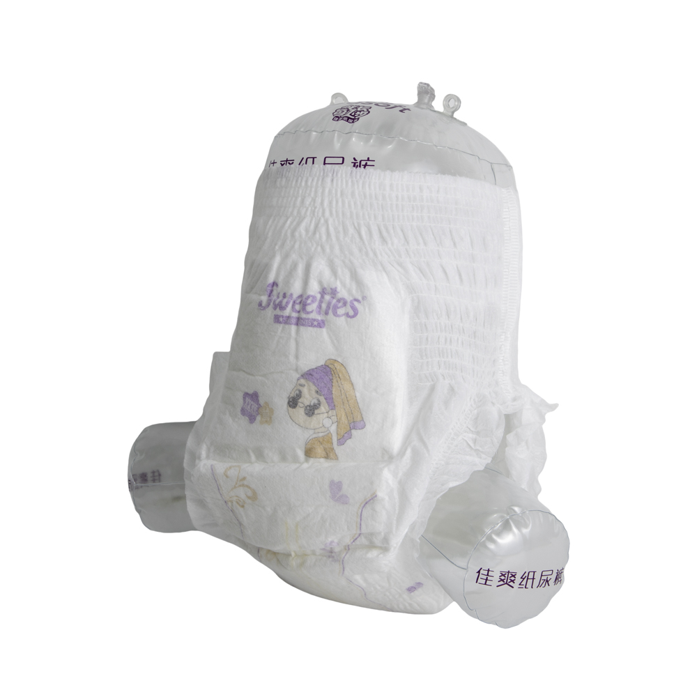 Proveedor de pantalones de pañales infantiles transpirables, ultradelgados, súper suaves y personalizados