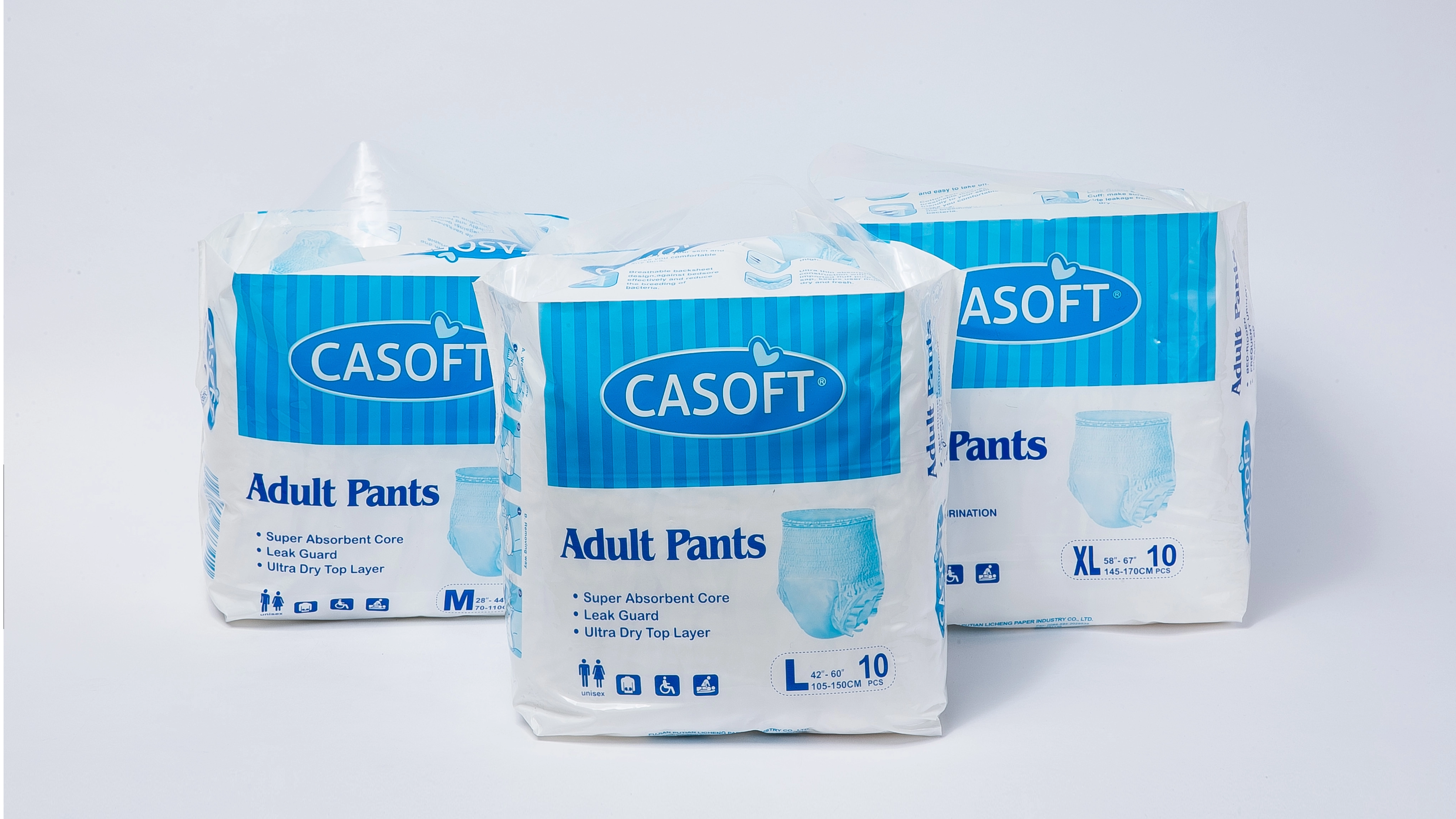 Pantalones para adultos OEM: Productos de incontinencia de personalización