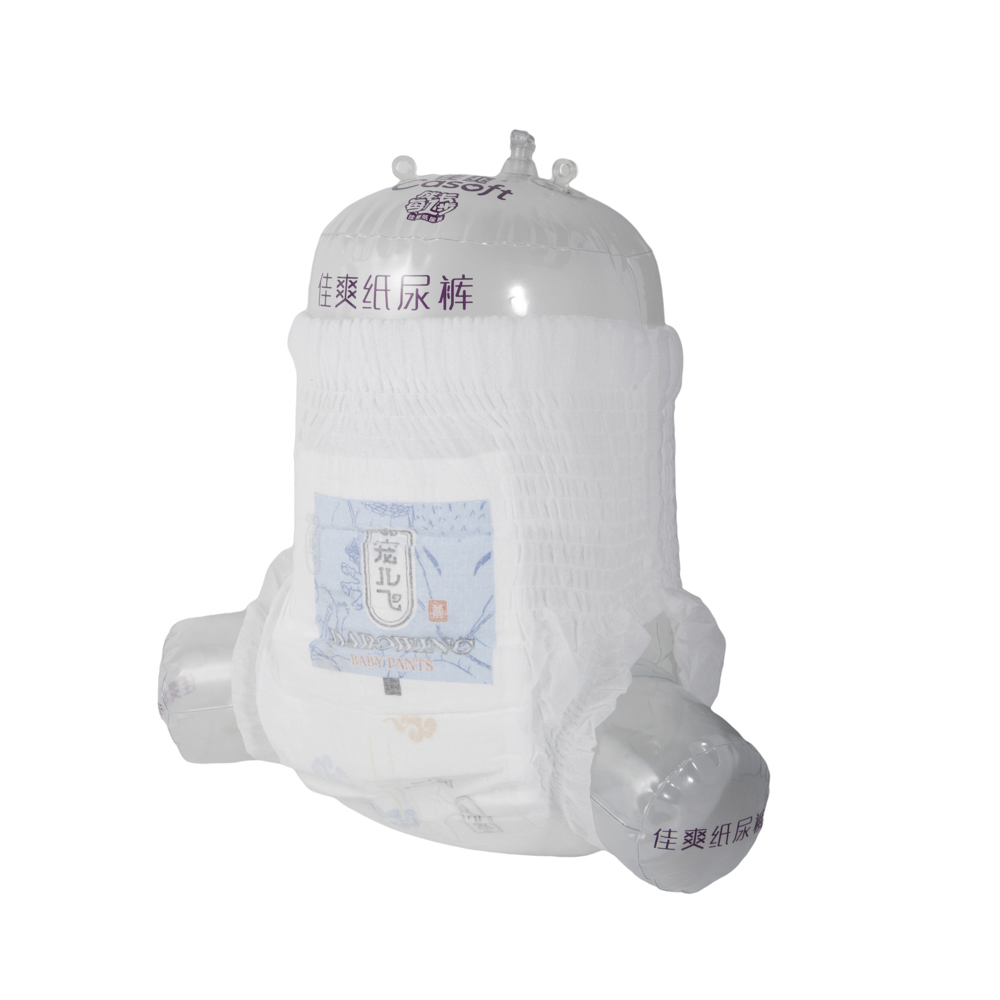 Pantalones desechables respirables del pañal del bebé de la hoja trasera del PE de los pull-ups de la buena calidad